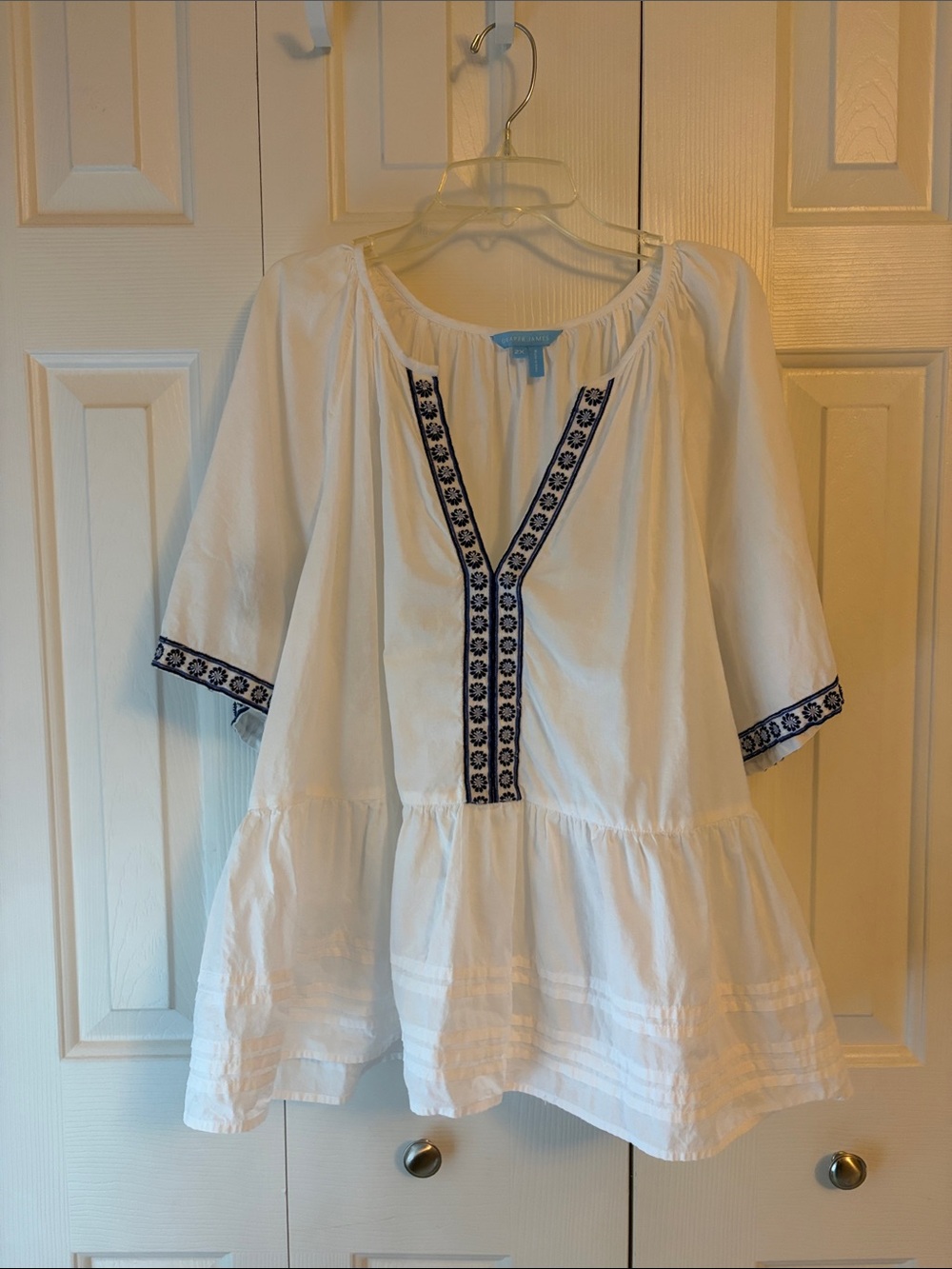 Draper James Peplum Top